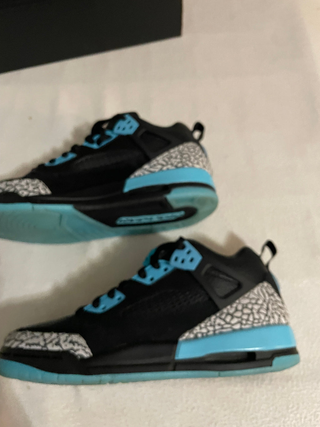 Jordan Spizike Low – Black / Powder Blue