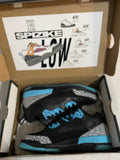 Jordan Spizike Low – Black / Powder Blue