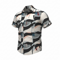 Perry Ellis Stretch Abstract Print Short-Sleeve Shirt
