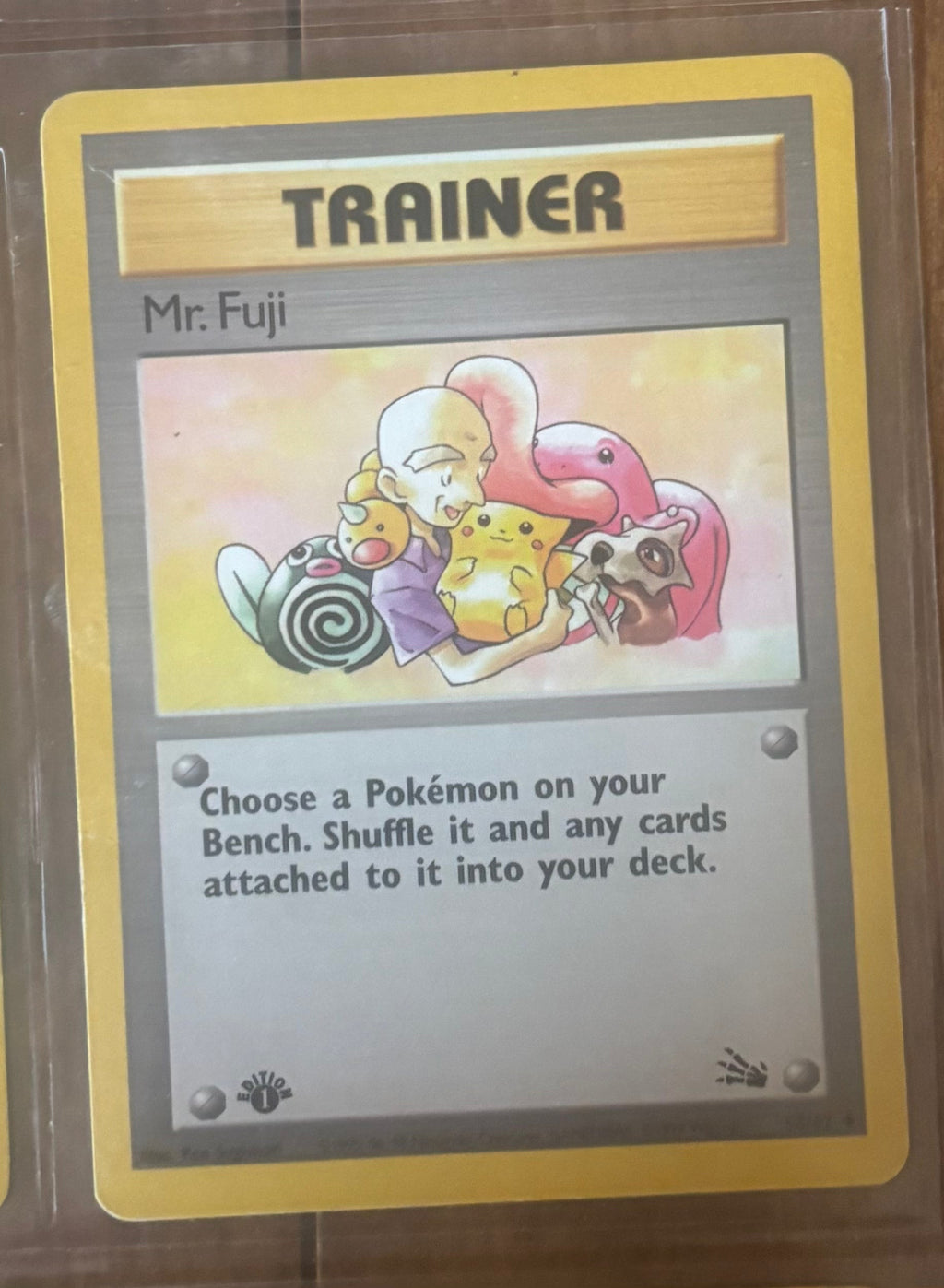 Pokémon 1st Edition Fossil Set Lot (9 Cards)