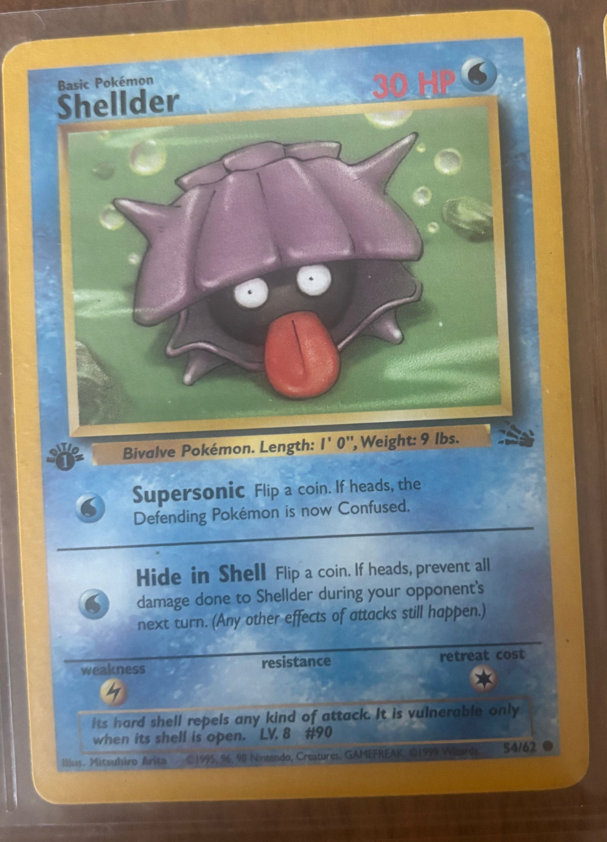 Pokémon 1st Edition Fossil Set Lot (9 Cards)