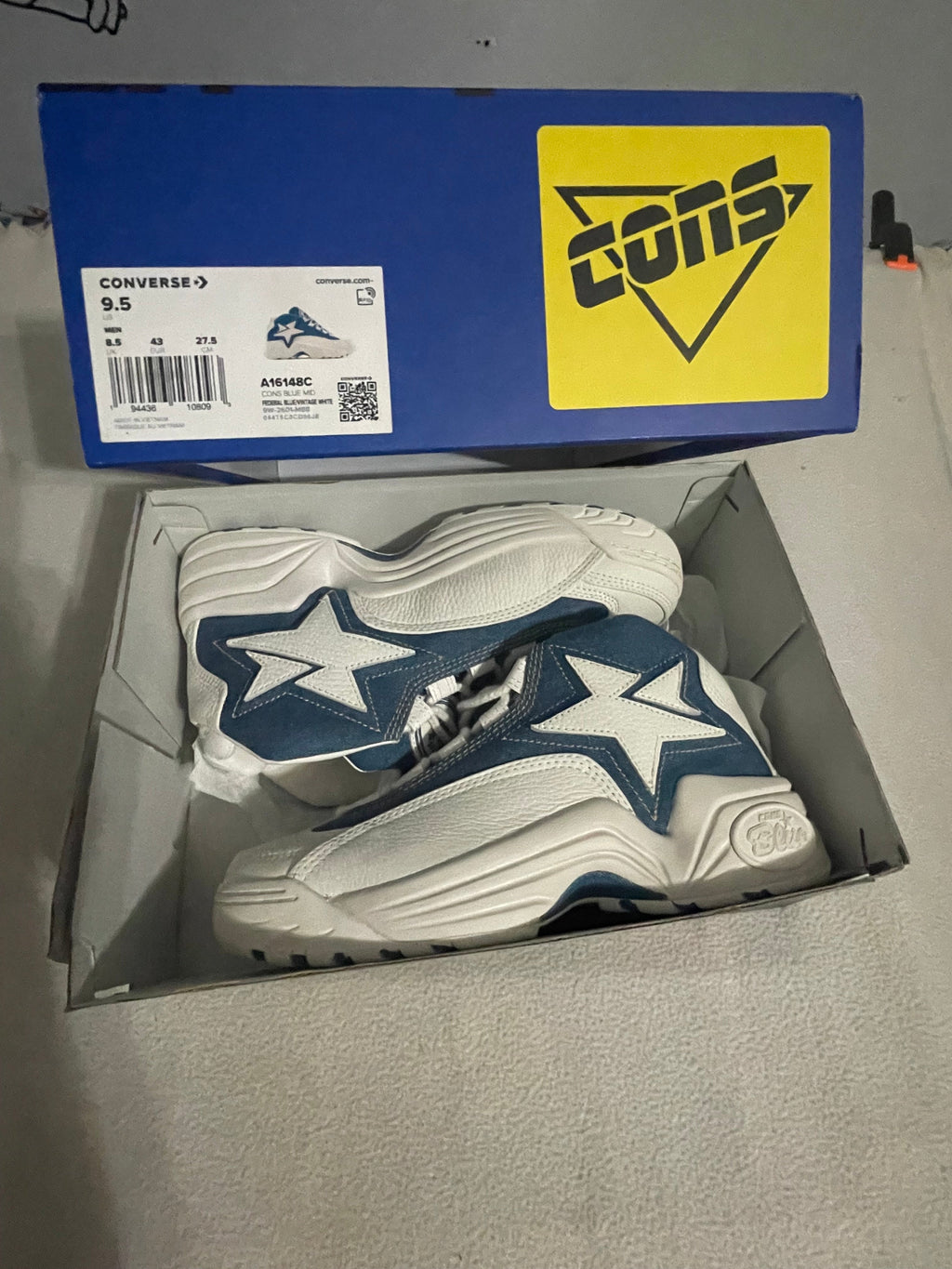 Converse CONS Blue Mid 30th Anniversary – Kentucky Wildcats Denim Edition huh