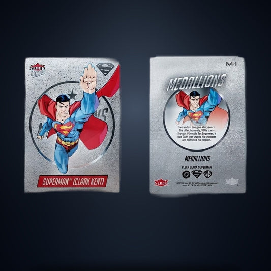 Fleer Ultra Superman – Medallions #M-1 (Clark Kent)