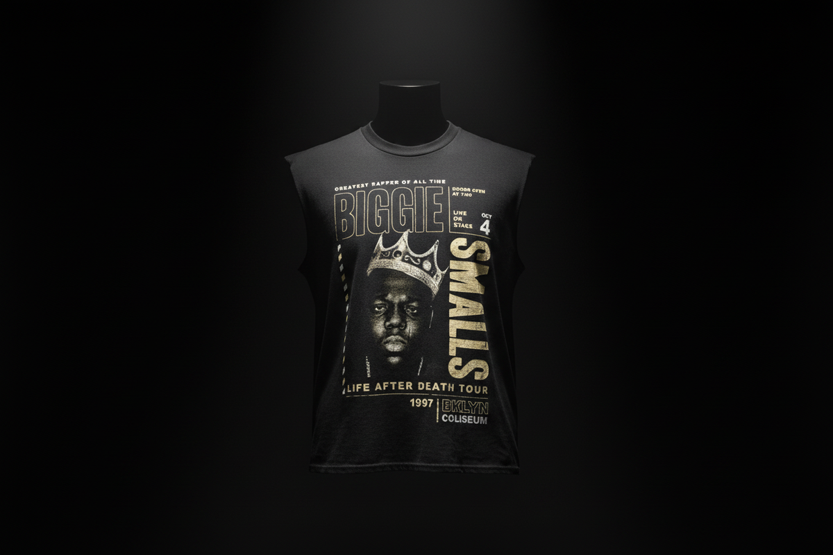 Biggie Smalls Life After Death Tour 1997 Sleeveless Tank