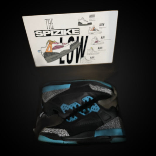 Jordan Spizike Low – Black / Powder Blue