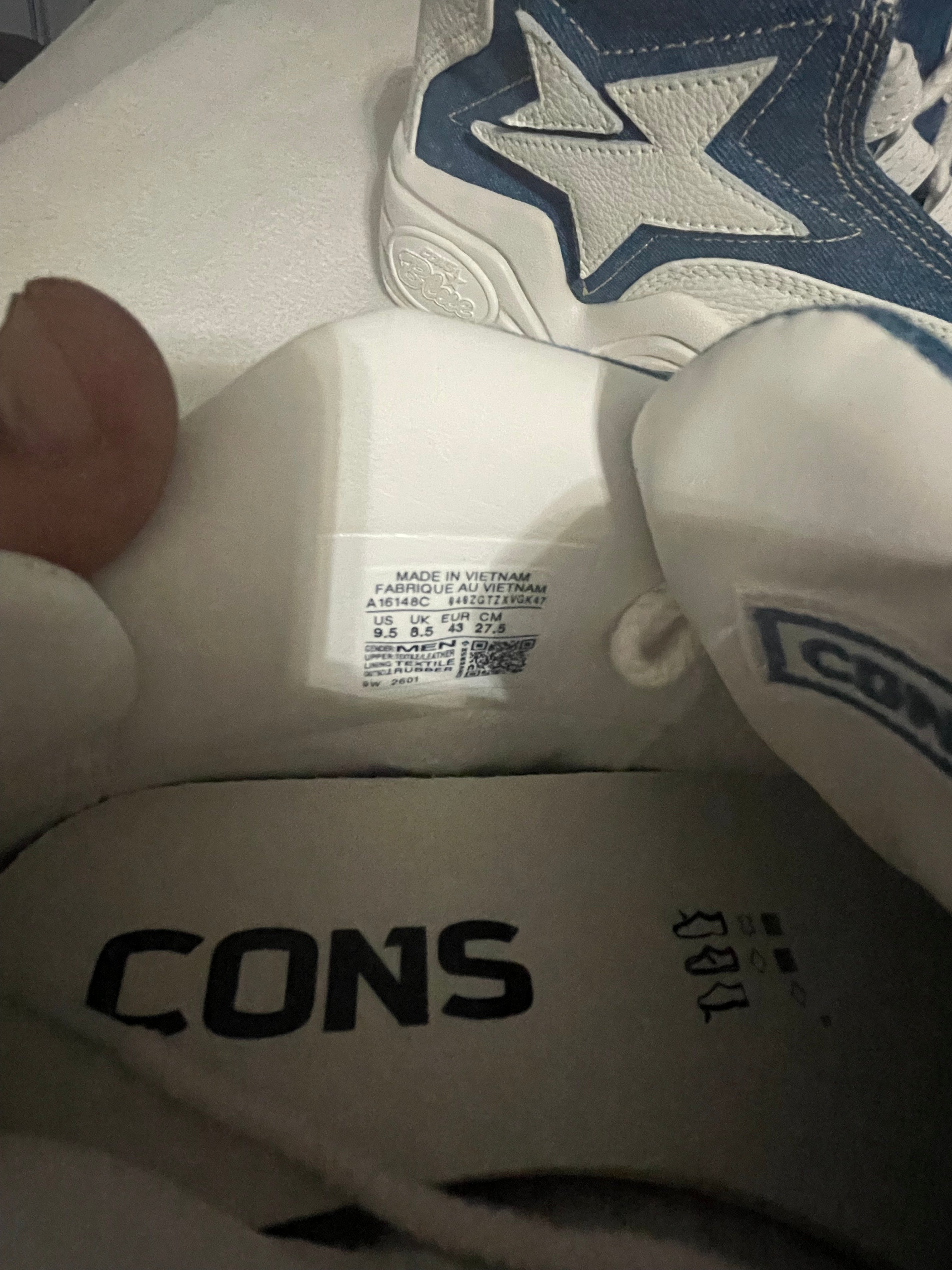 Converse CONS Blue Mid 30th Anniversary – Kentucky Wildcats Denim Edition huh
